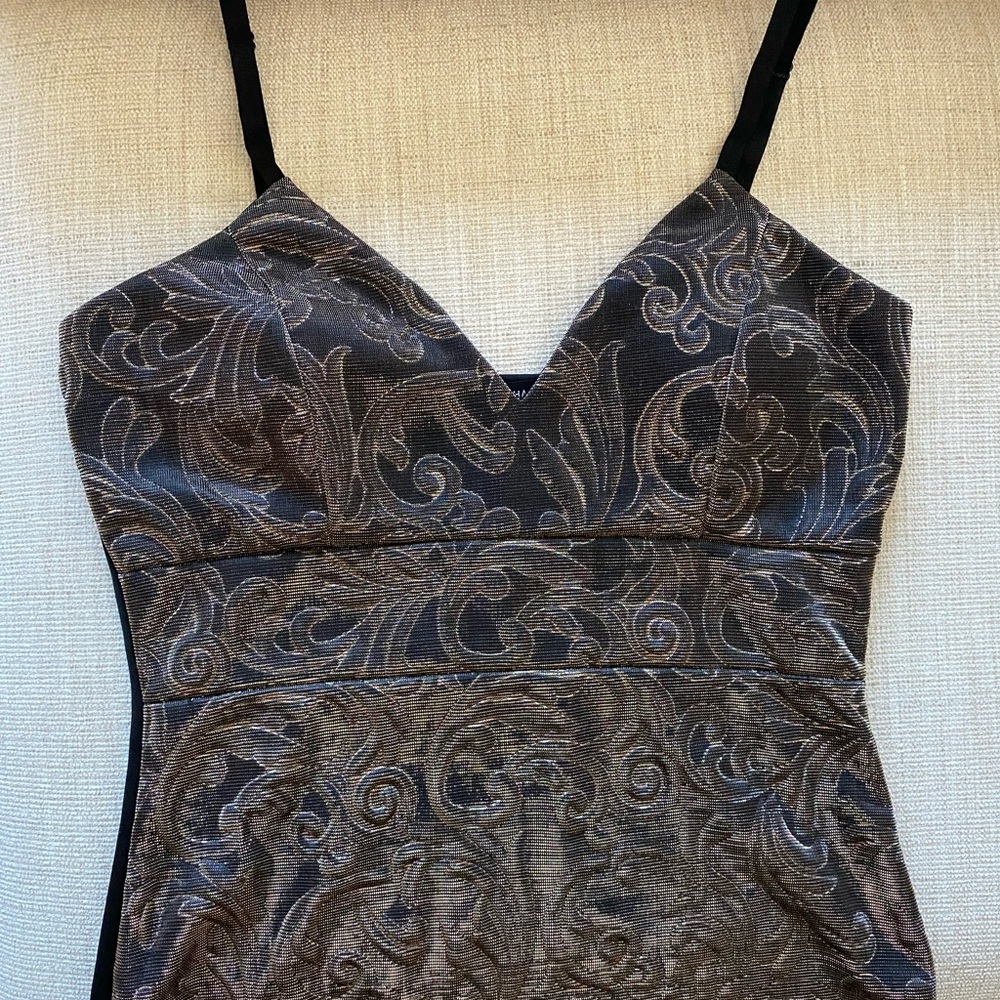 Beautiful Black & Gold Dress